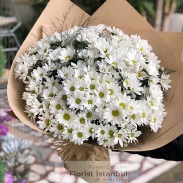 Large Daisy Bouquet Resim 1