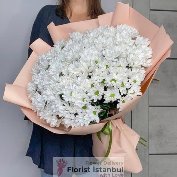 Mega Size Daisy Bouquet Resim 1